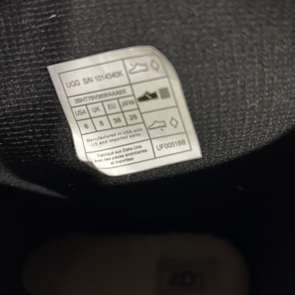 Ugg Sienna Rubber Rain Boots Black Pull On Women’s Size US 6 - Picture 8 of 10